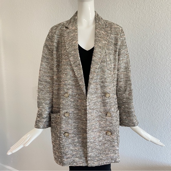 MARC BY MARC JACOBS metallic Bouclé tweed jacket - Picture 6 of 16
